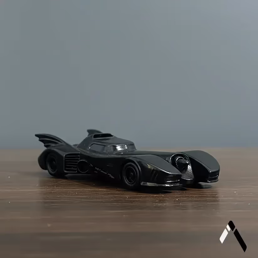 Batman Classic Batmobile Miniature Collectible Display Car