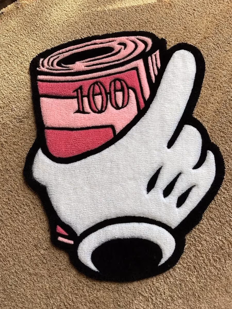 Cozy Bear Statement Money Rug - photo 1 of 4