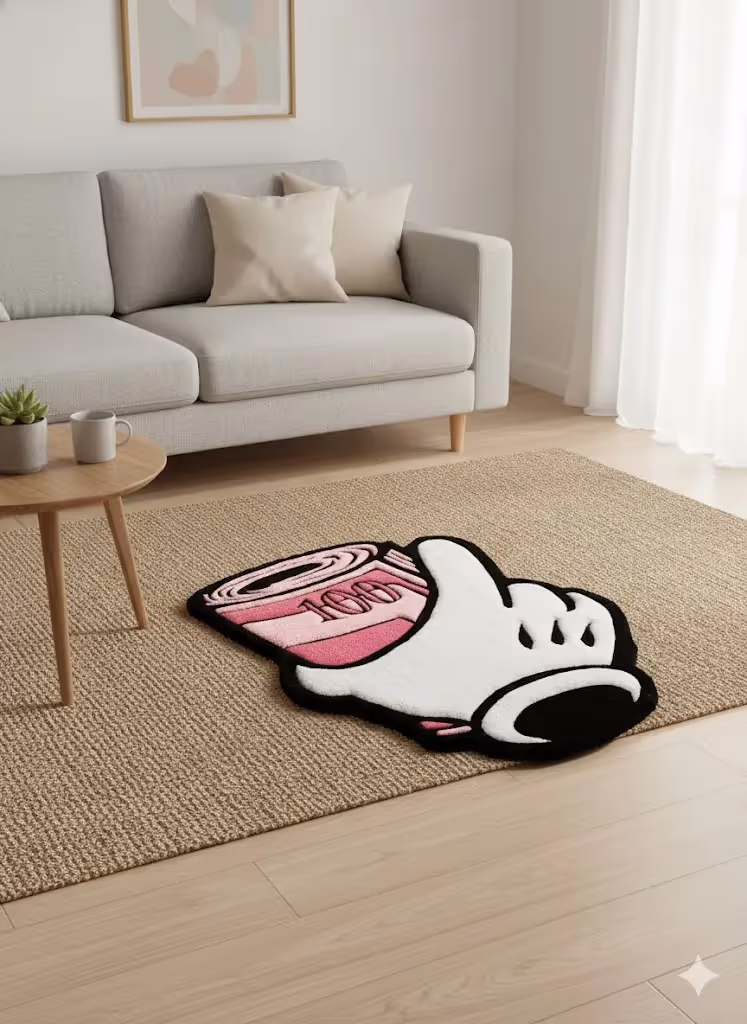 Cozy Bear Statement Money Rug - photo 4 of 4