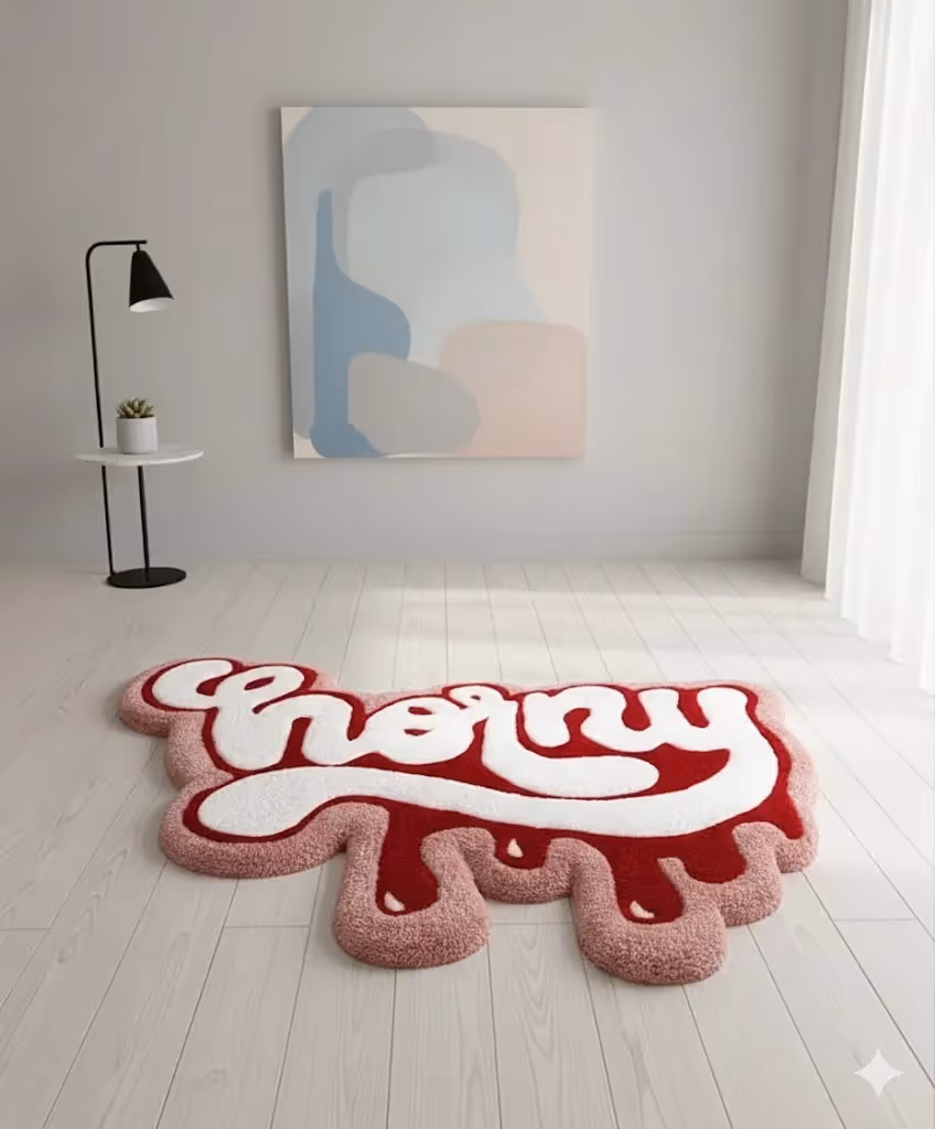 Cozy Bear Handmade Statement Rug - photo 2 of 4