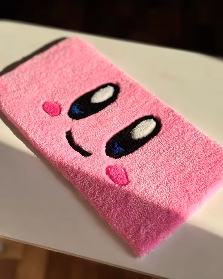 Cozy Bear Kirby Keyboard Rug - photo 1 of 4