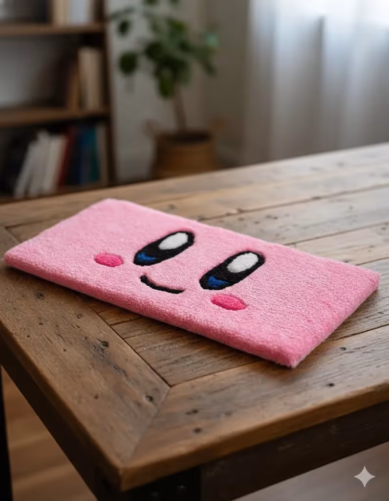 Cozy Bear Kirby Keyboard Rug - photo 2 of 4