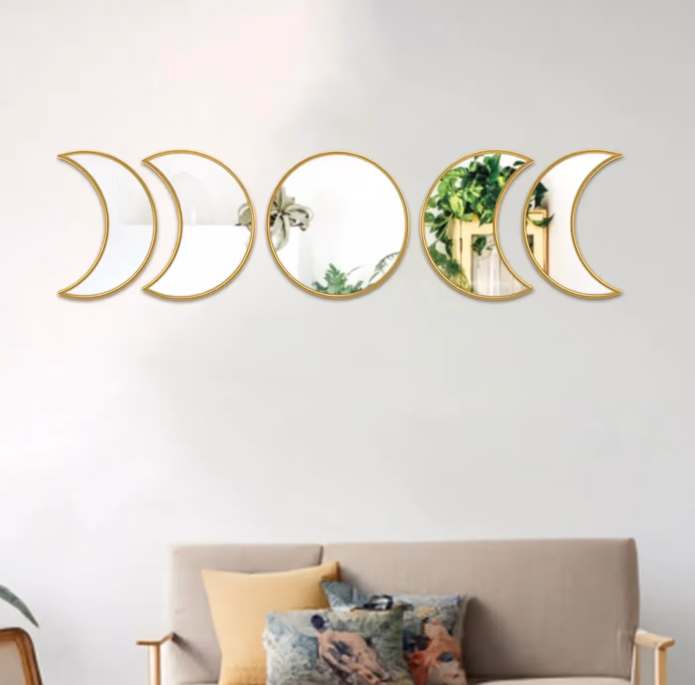 Cozy Bear Moon Phase Mirrors - photo 1 of 4