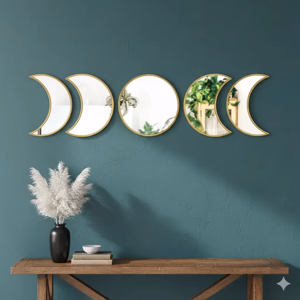 Cozy Bear Moon Phase Mirrors - photo 4 of 4