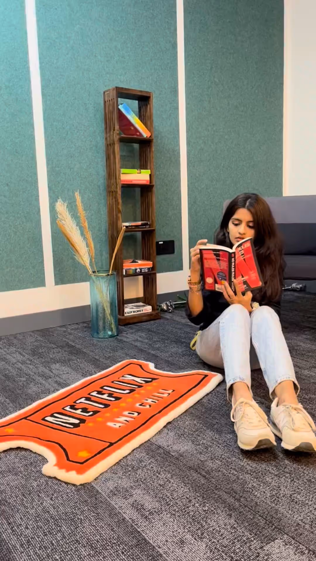 Cozy Bear Netflix Chill Rug - video preview