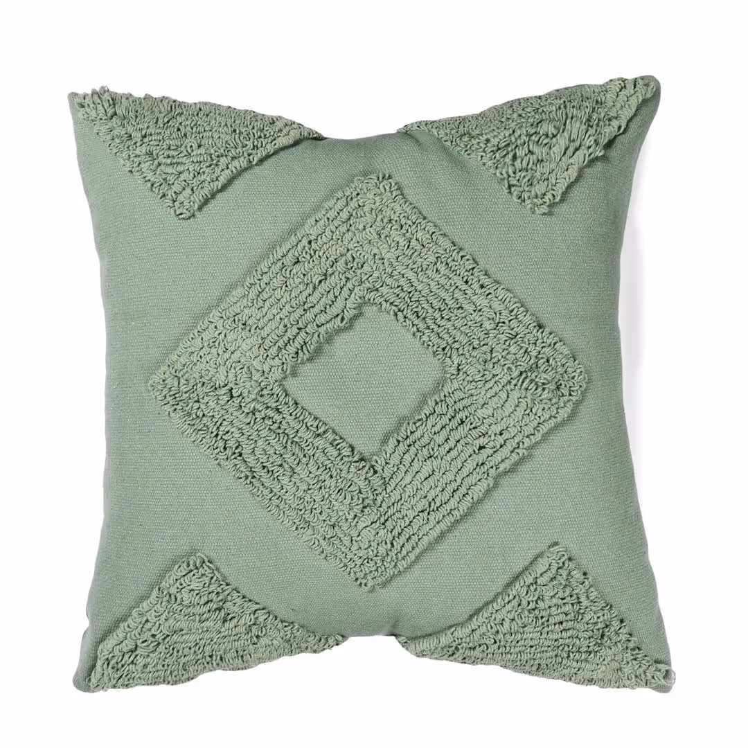 Cozy Bear Olive Drift Cushion - photo 2 of 4