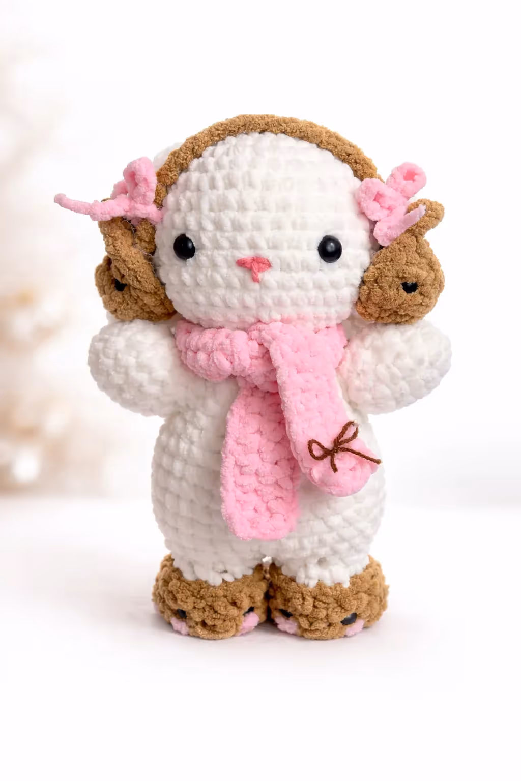 Cozy Bear Pink Muffin Bunny Doll - photo 1 of 2