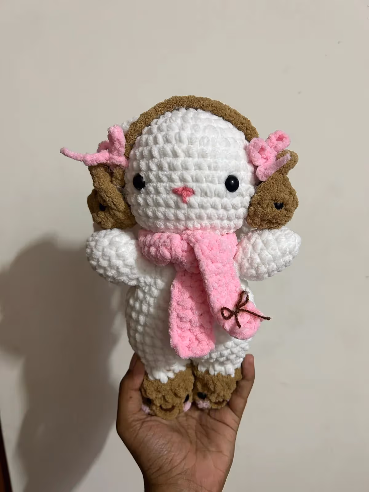 Cozy Bear Pink Muffin Bunny Doll - photo 2 of 2