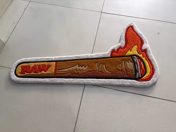 Cozy Bear RAW Doobie Rug - photo 4 of 4
