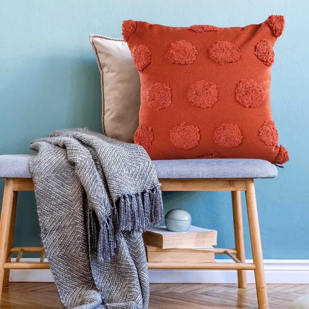 Cozy Bear Textured Accent Cushion - photo 1 of 4
