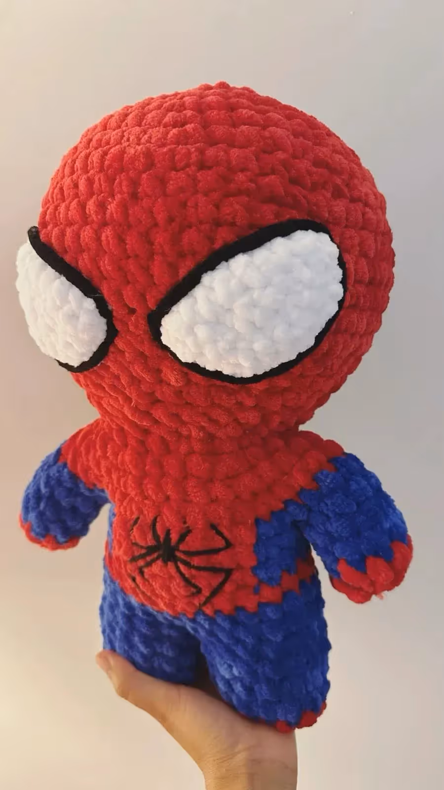 Handcrafted Spidey Crochet Plush Doll