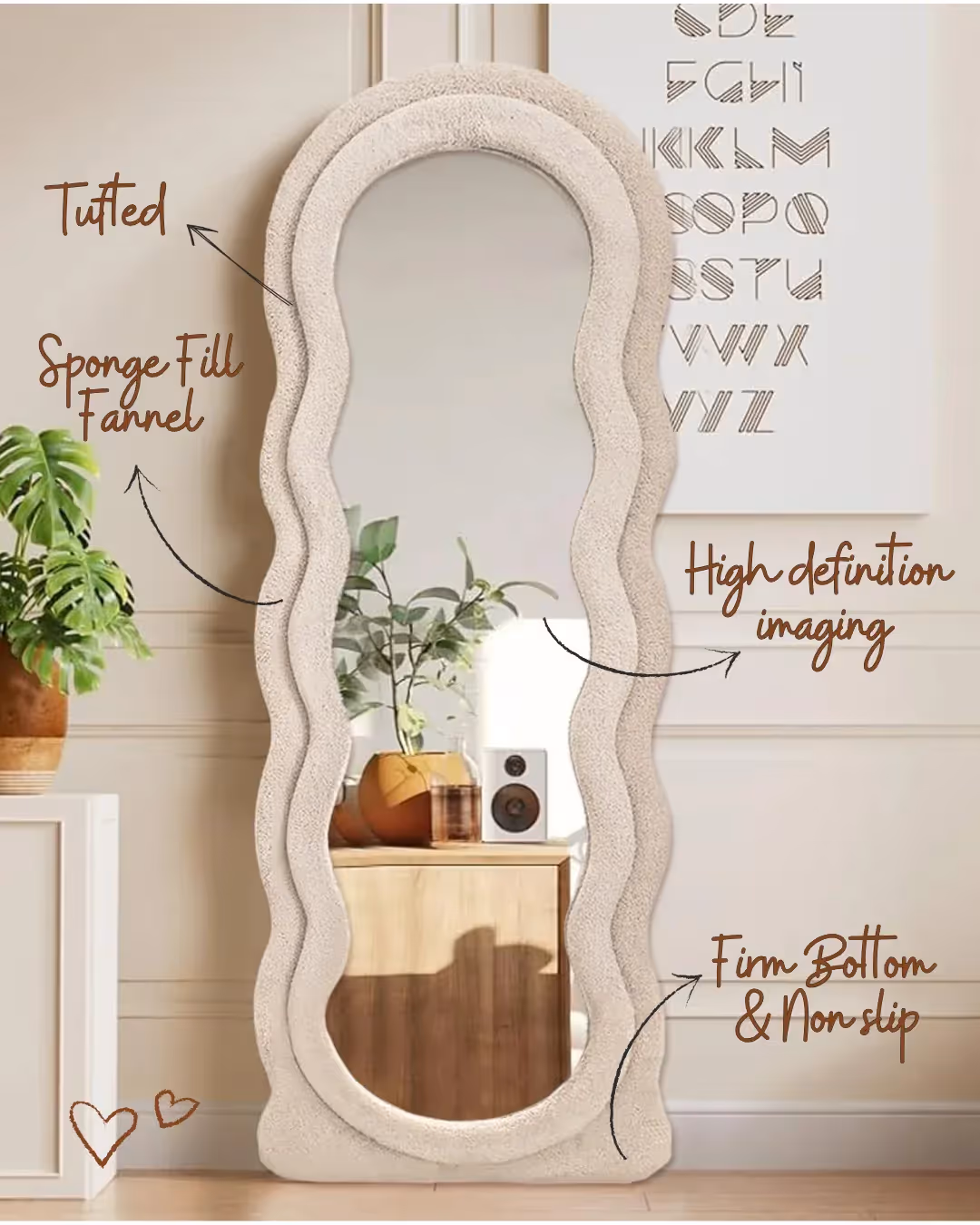 Cozy Bear Wavy Full Mirror - photo 2 of 4