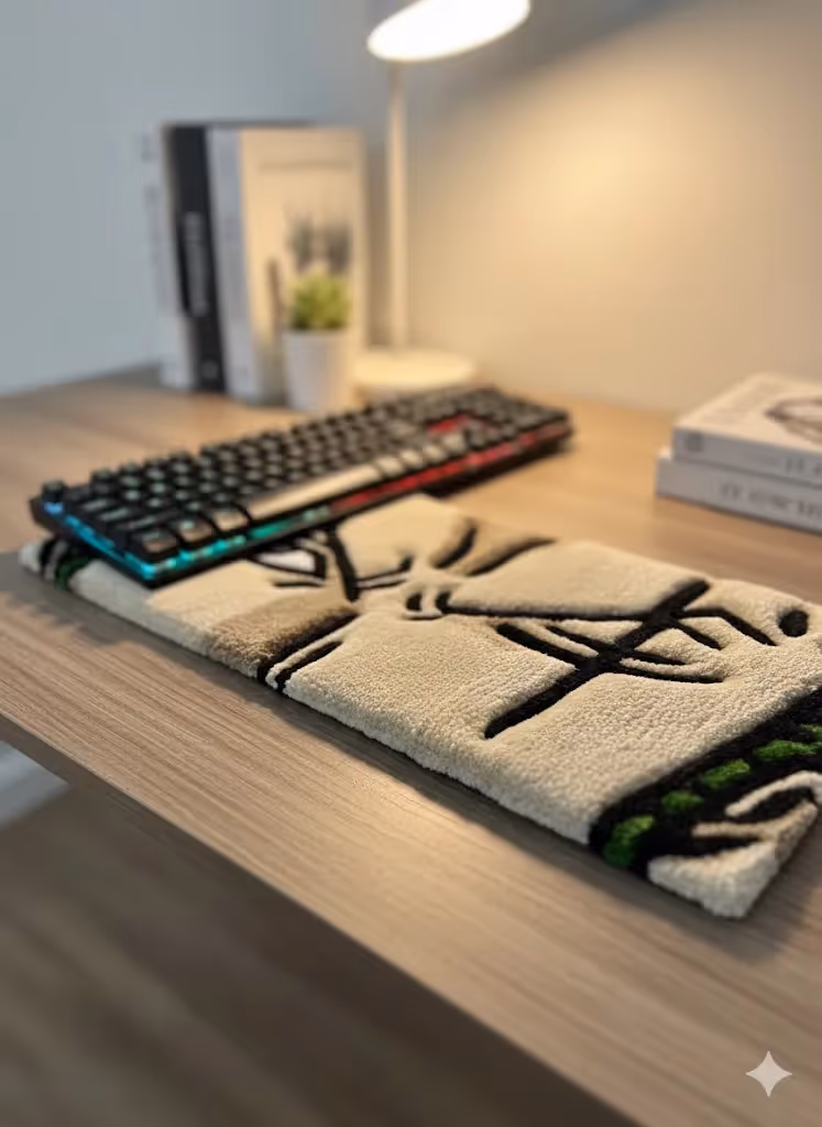 Cozy Bear Zoro Keyboard Rug - photo 3 of 4