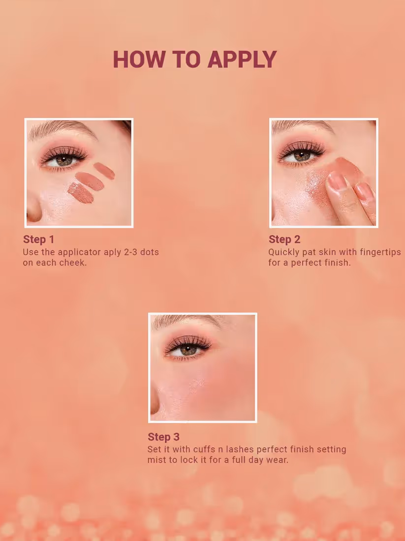 CuffsnLashes Afterglow Gel Blush - photo 3 of 4