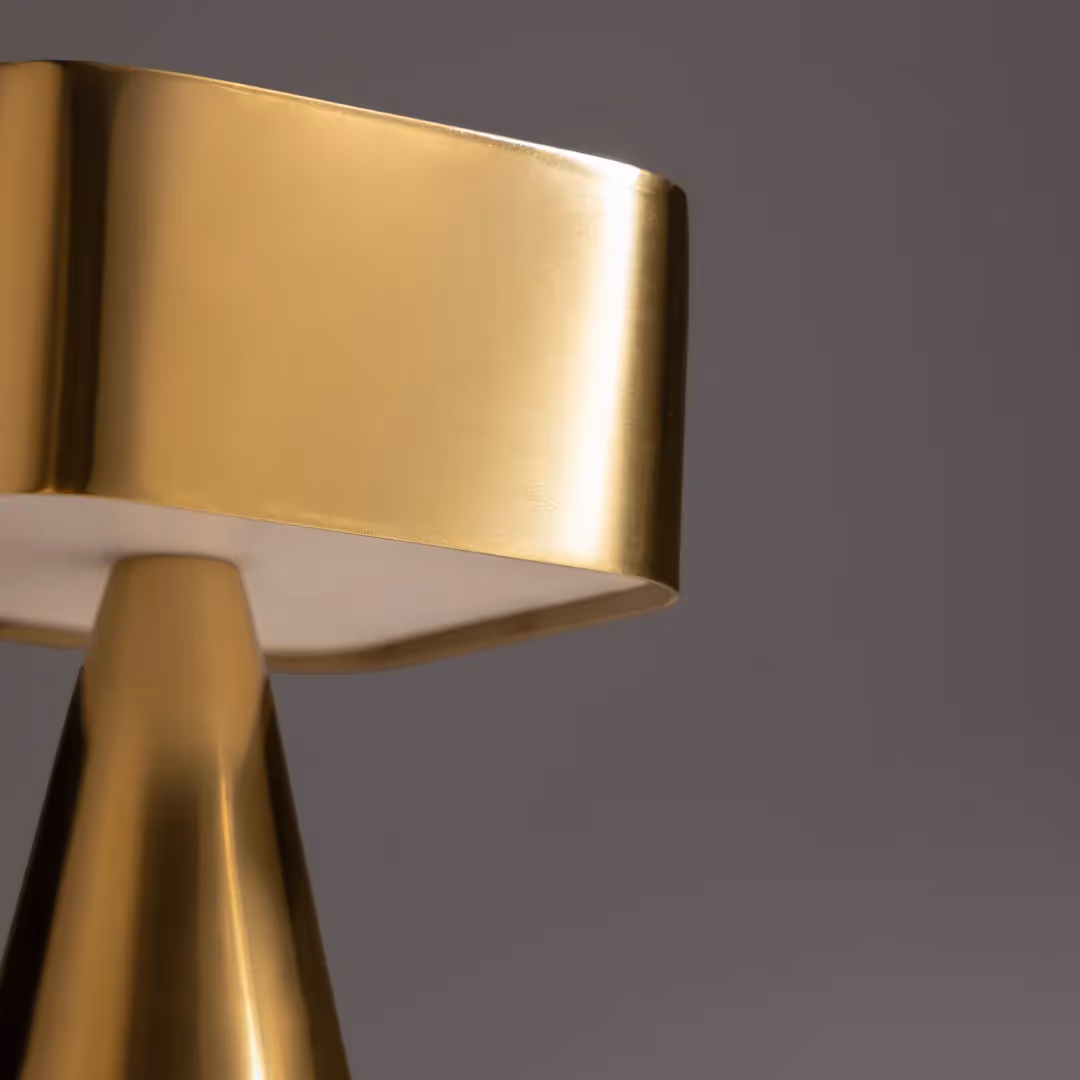 FIG Living Chrome Portable Lamp Gold - photo 4 of 8