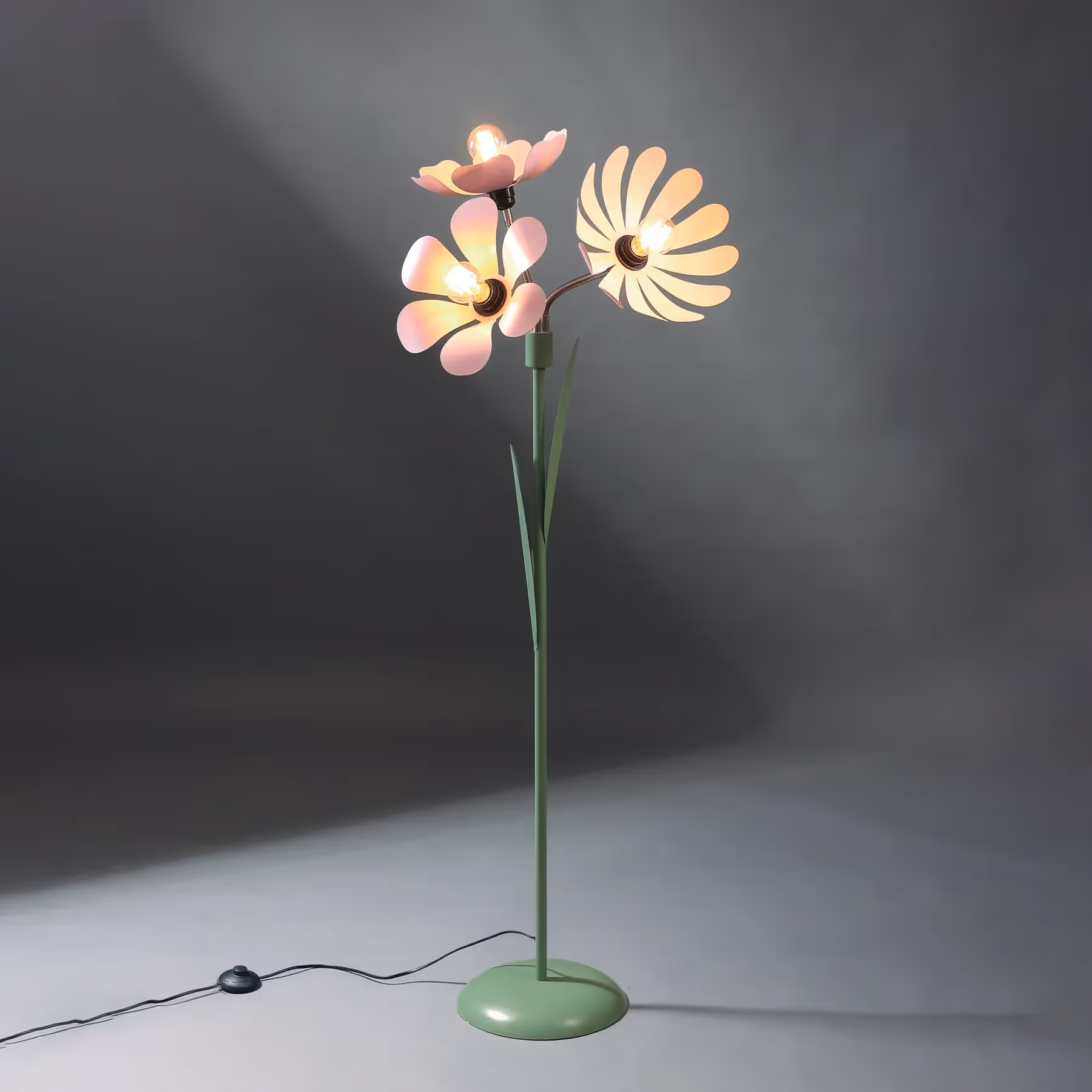 FIG Living Floral Sculptural Floor Lamp - photo 1 of 4