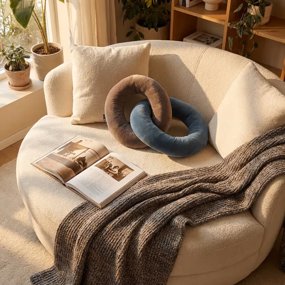 FIG Living Velvet Link Cushion - photo 4 of 4