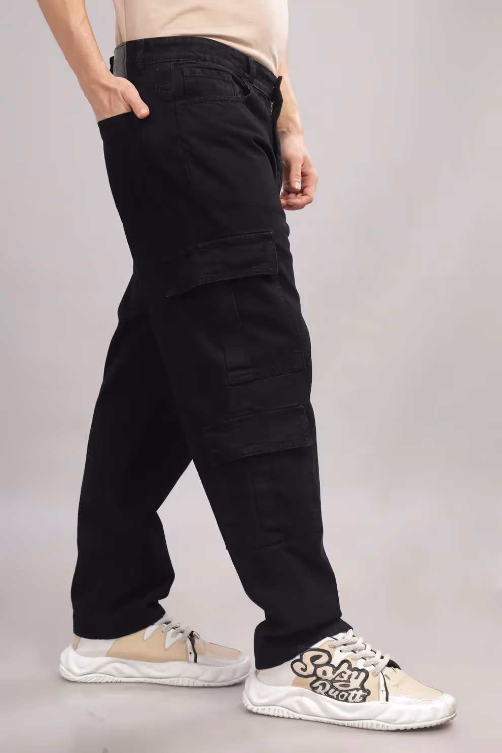 FOULCHILD Black Cargo Denim - photo 4 of 4