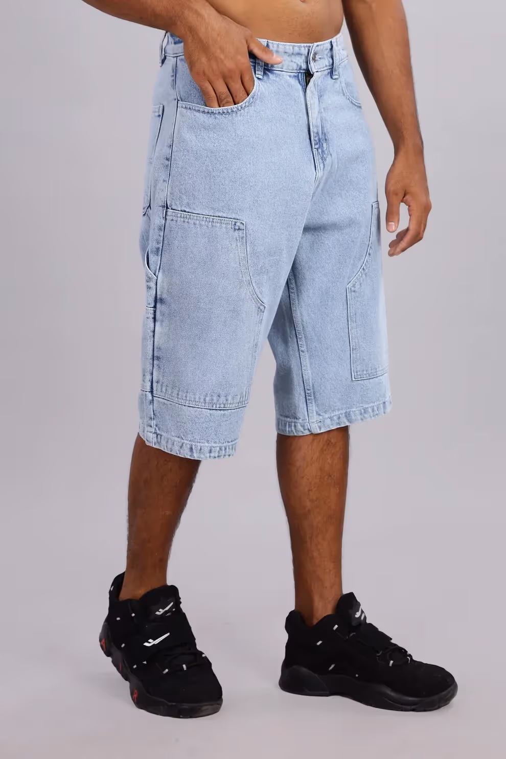 FOULCHILD Utility Denim Jorts - photo 4 of 4