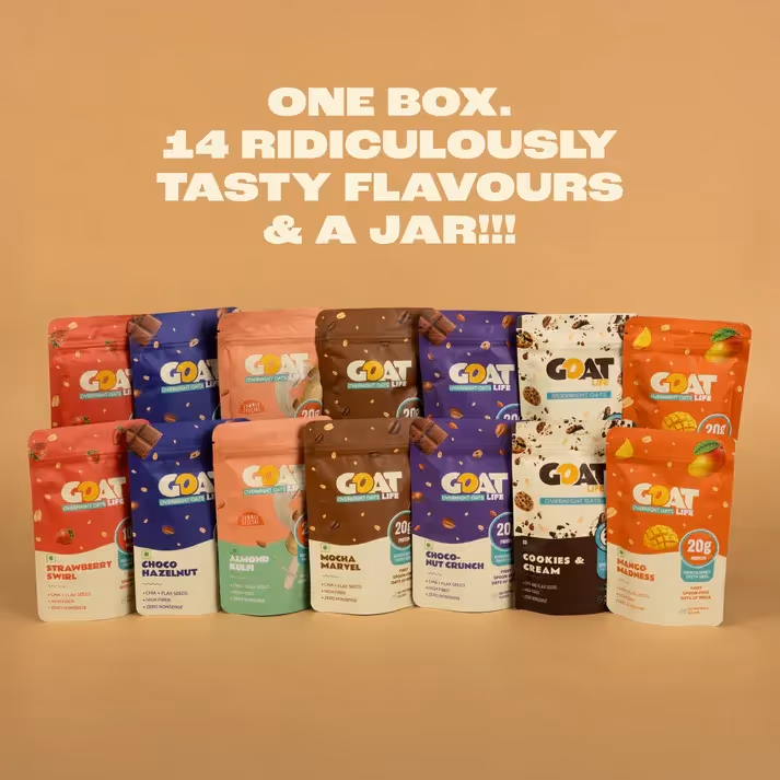 Goat Life Assorted Protein Box (PACK OF 14 + JAR) - photo 2 of 4