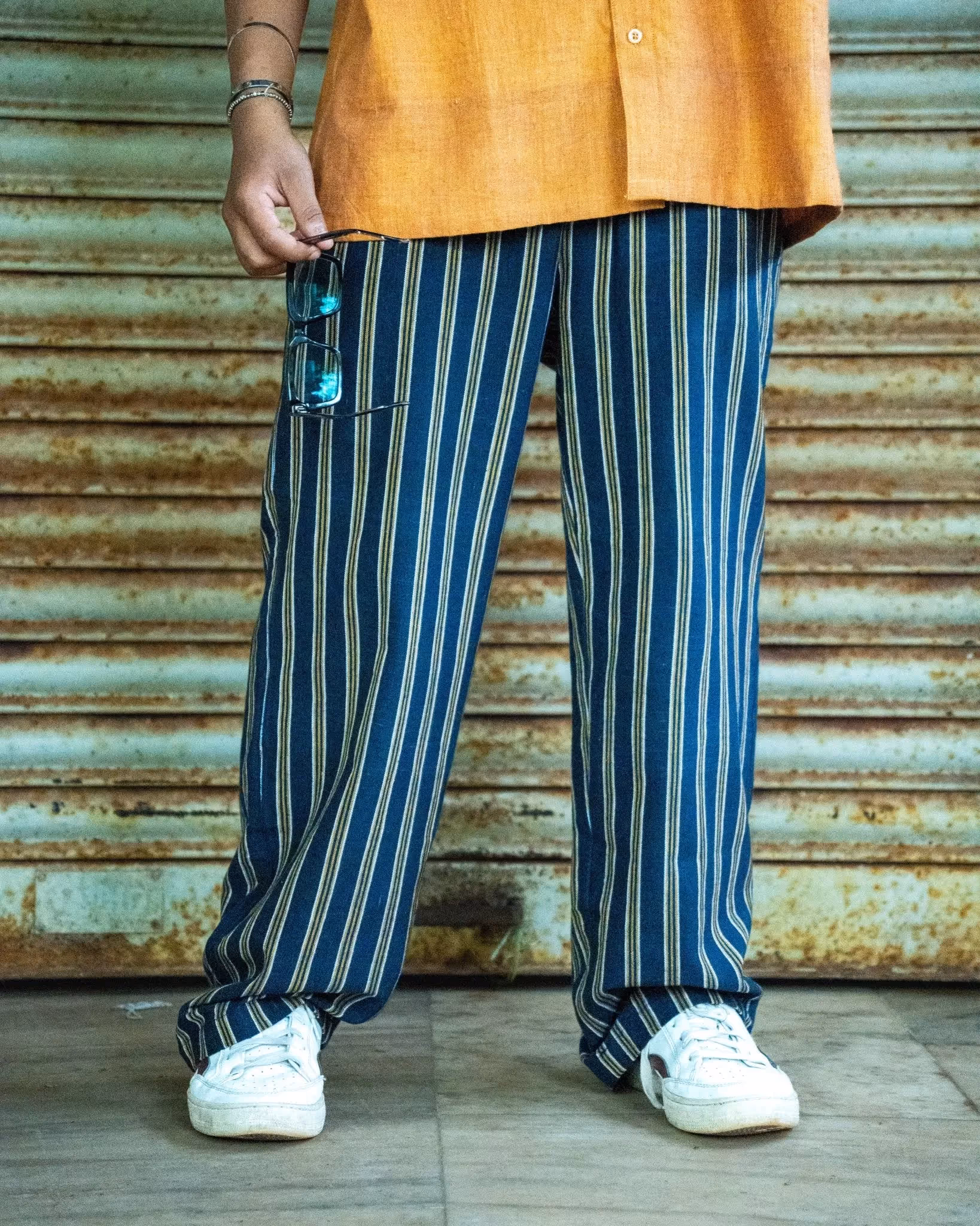 Kaaro Amber & Midnight Handwoven Co-ord Set – 100% Cotton, Made With Love - photo 5 of 5