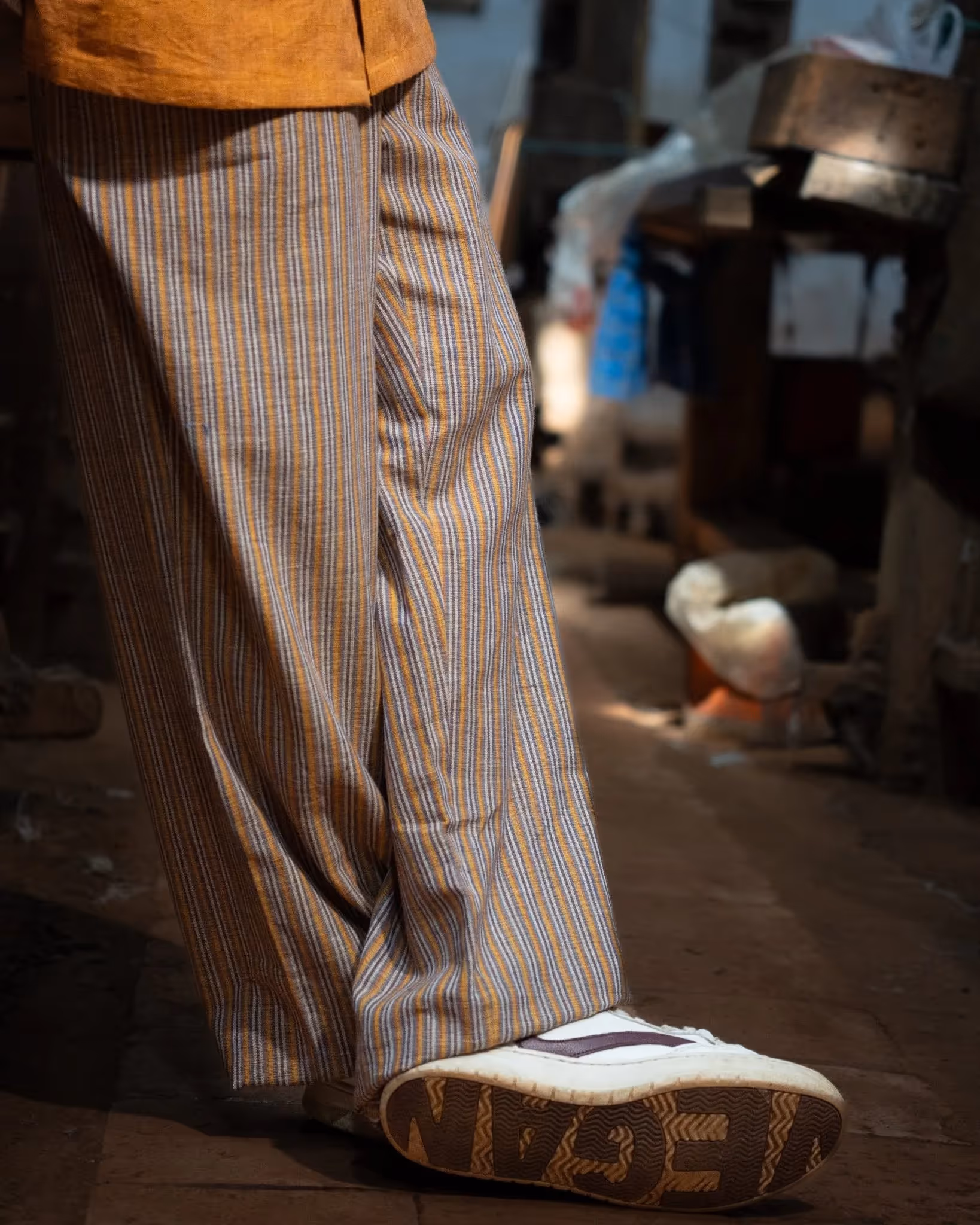 Kaaro Dusk Striped Handwoven Trousers – Relaxed Fit - photo 4 of 4