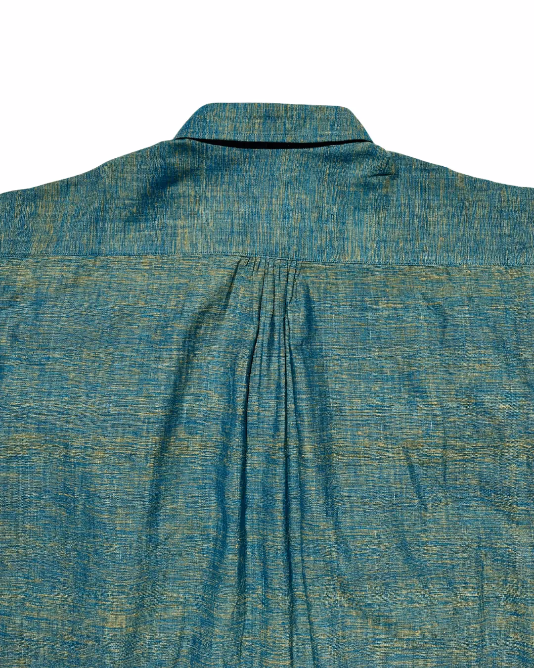 Kaaro Green Full Sleeve Shirt- Handspun & Handwoven - photo 3 of 4