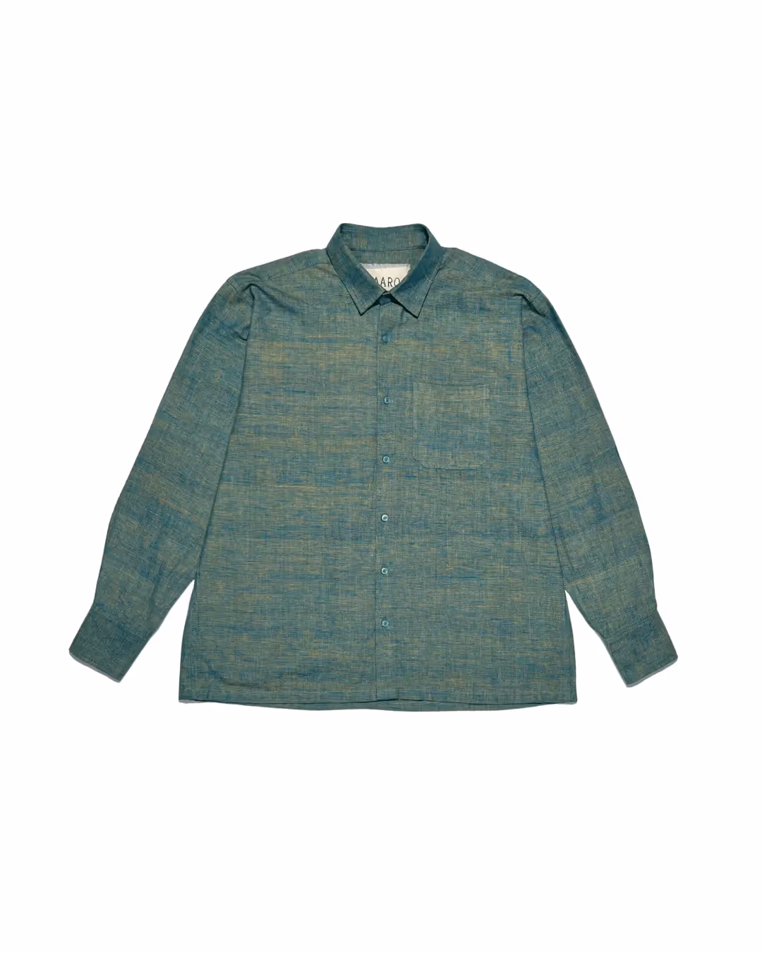 Kaaro Green & Russet Handwoven Co-ord Set – 100% Cotton, Made With Love - photo 3 of 6