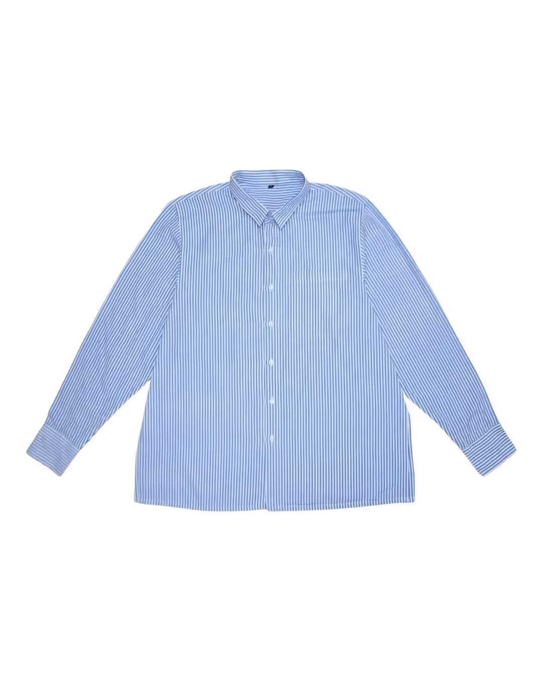 Kaaro Handwoven Blue Pinstripe Shirt – Long Sleeve - photo 1 of 4