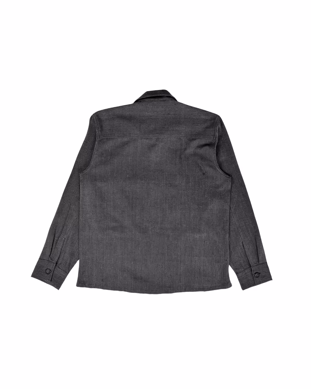 Kaaro Handwoven Cotton Overshirt – Space Grey - photo 3 of 3