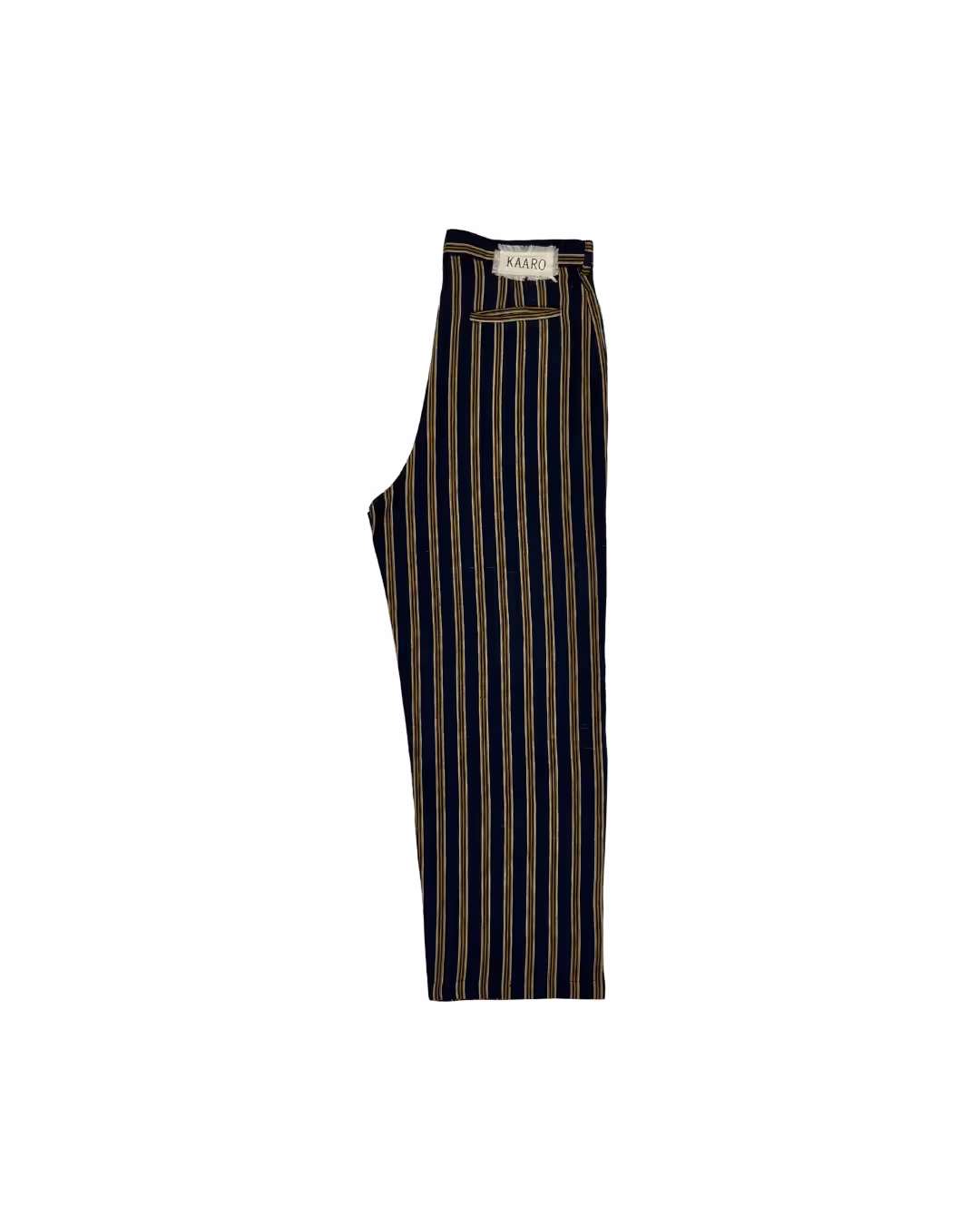 Kaaro Midnight Striped Handwoven Trousers – Relaxed Fit - photo 1 of 3