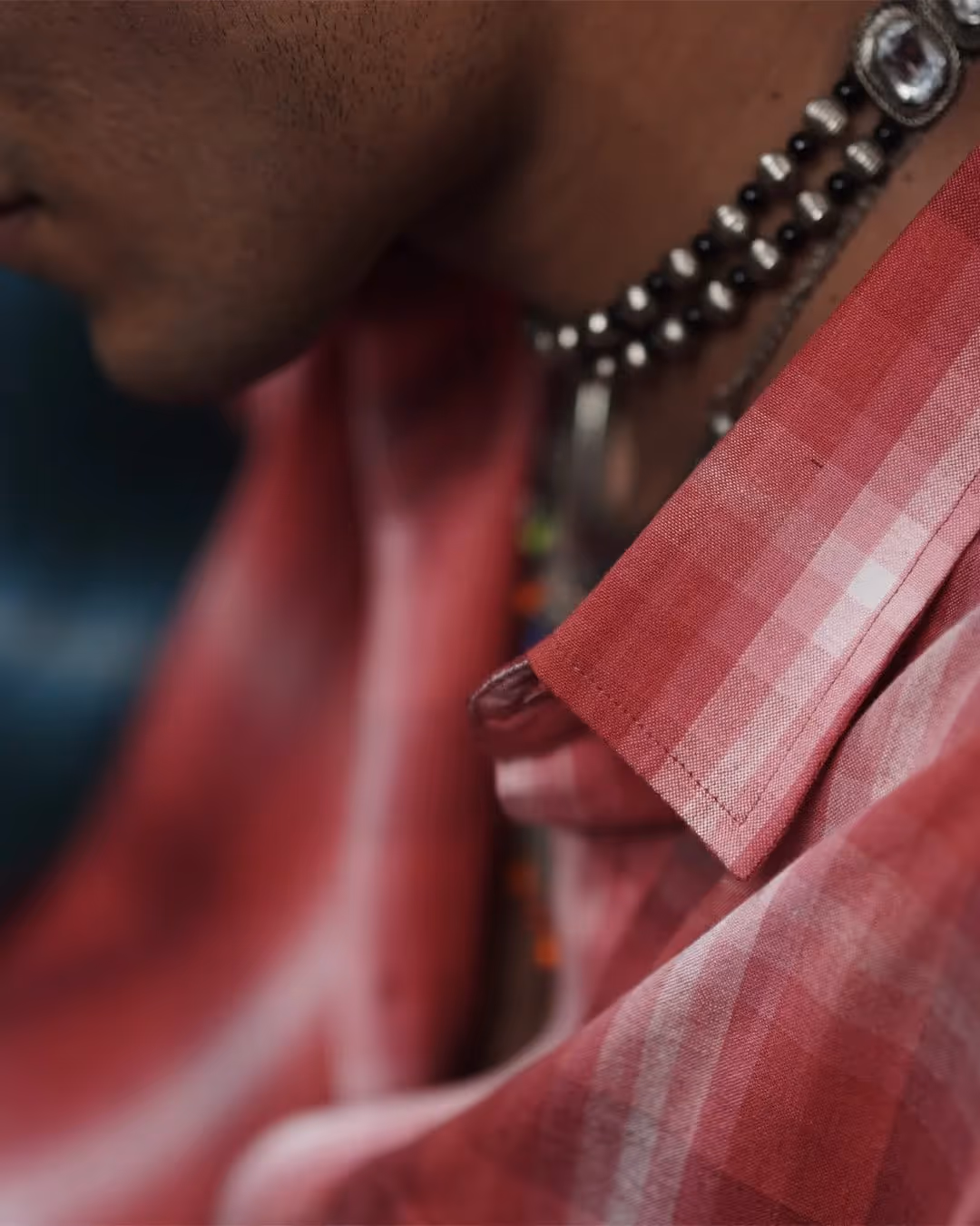 Kaaro The Bougainvillea Fade Handwoven Full Sleeve Shirt - photo 4 of 5