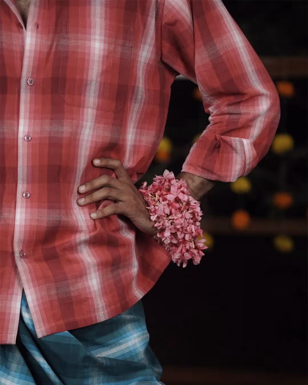 Kaaro The Bougainvillea Fade Handwoven Full Sleeve Shirt - photo 5 of 5