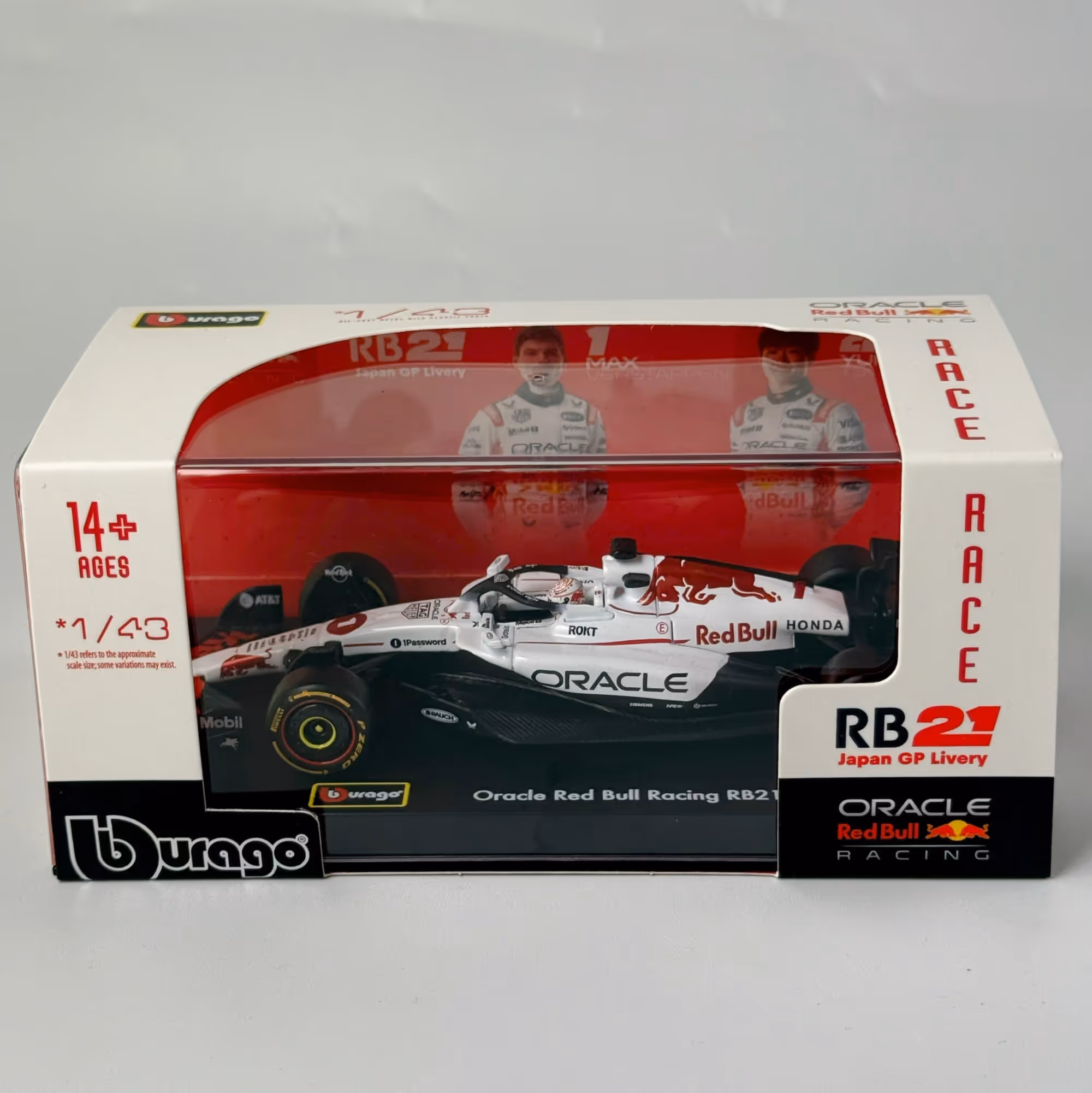 1lessidiot Max Verstappen #1 - RedBull Racing RB21 Japan | 1:43 Scale model - photo 8 of 8