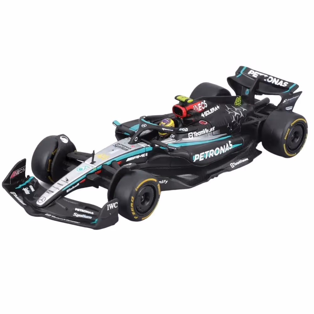 1lessidiot Lewis Hamilton #44 - Mercedes F1 2024 Scale model - photo 3 of 5