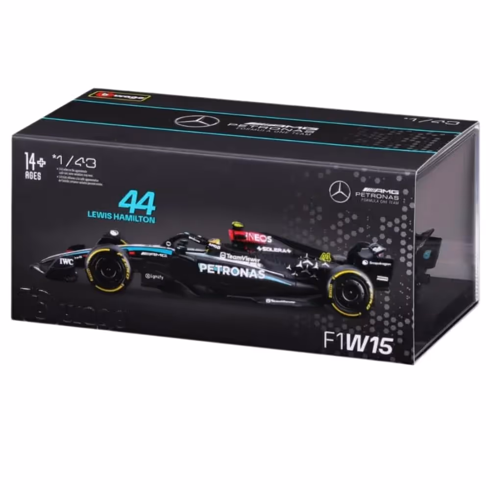 1lessidiot Lewis Hamilton #44 - Mercedes F1 2024 Scale model - photo 5 of 5