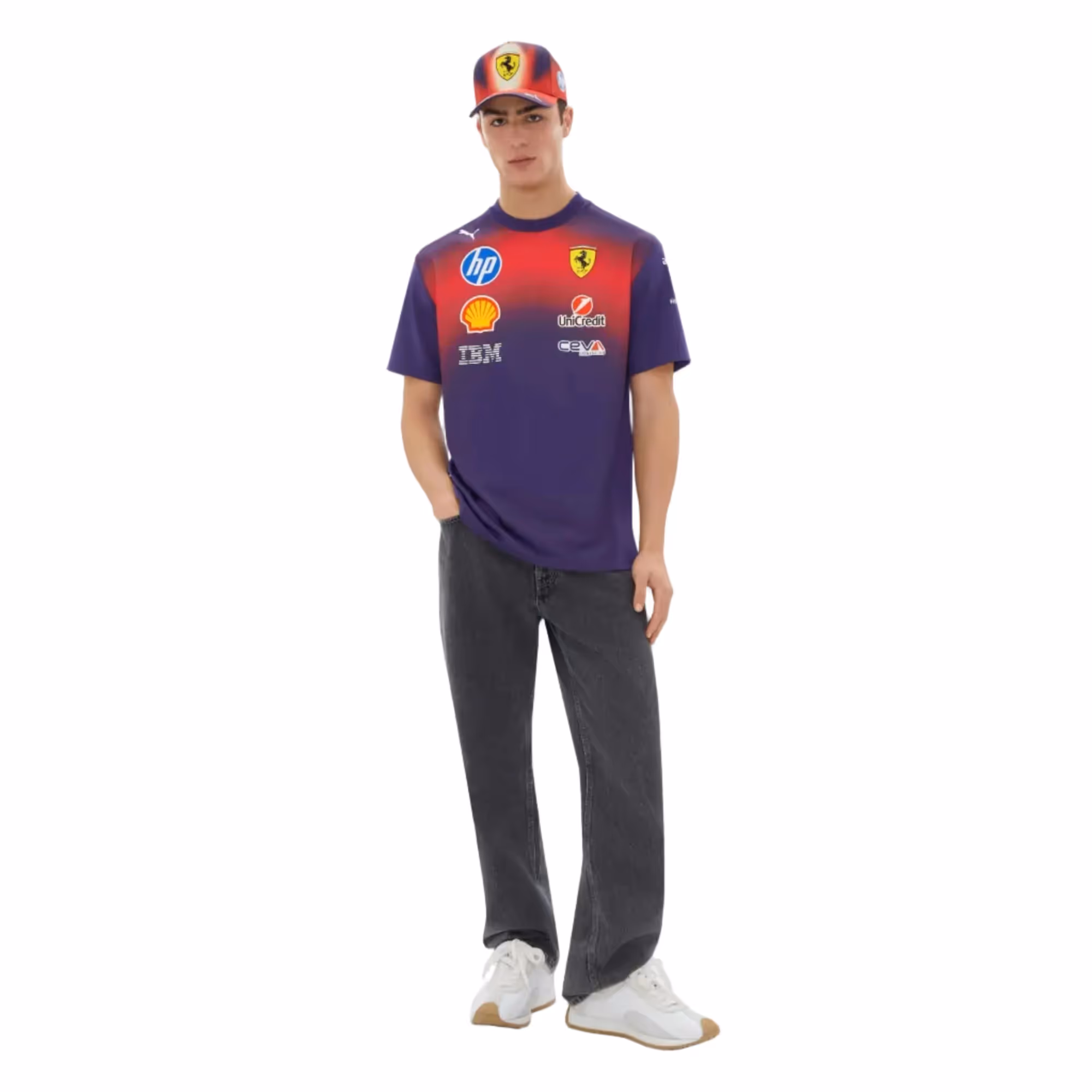 1lessidiot Scuderia Ferrari Jersey Tee 2026 - photo 2 of 4