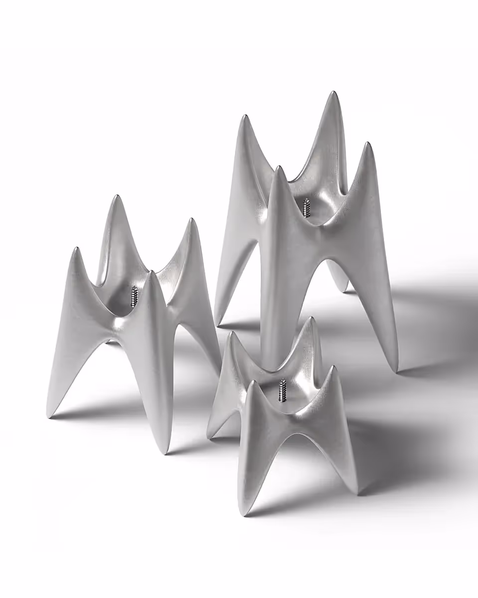 Wearenotice Sculptural Candle Stand - photo 3 of 4
