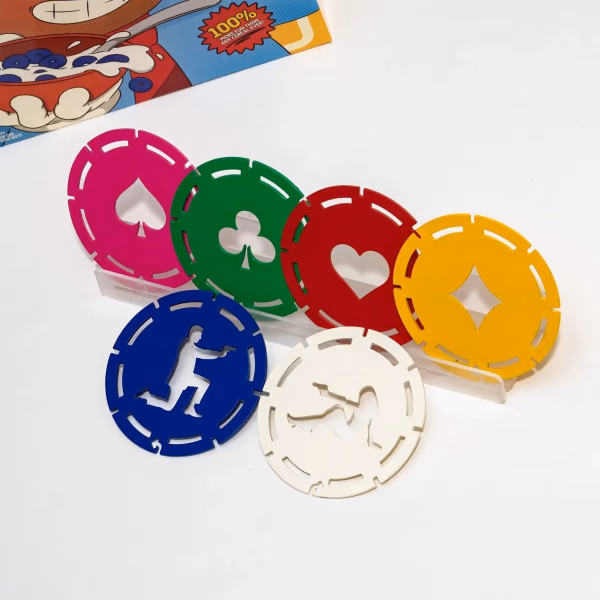 Tazo Poker Coaster Set