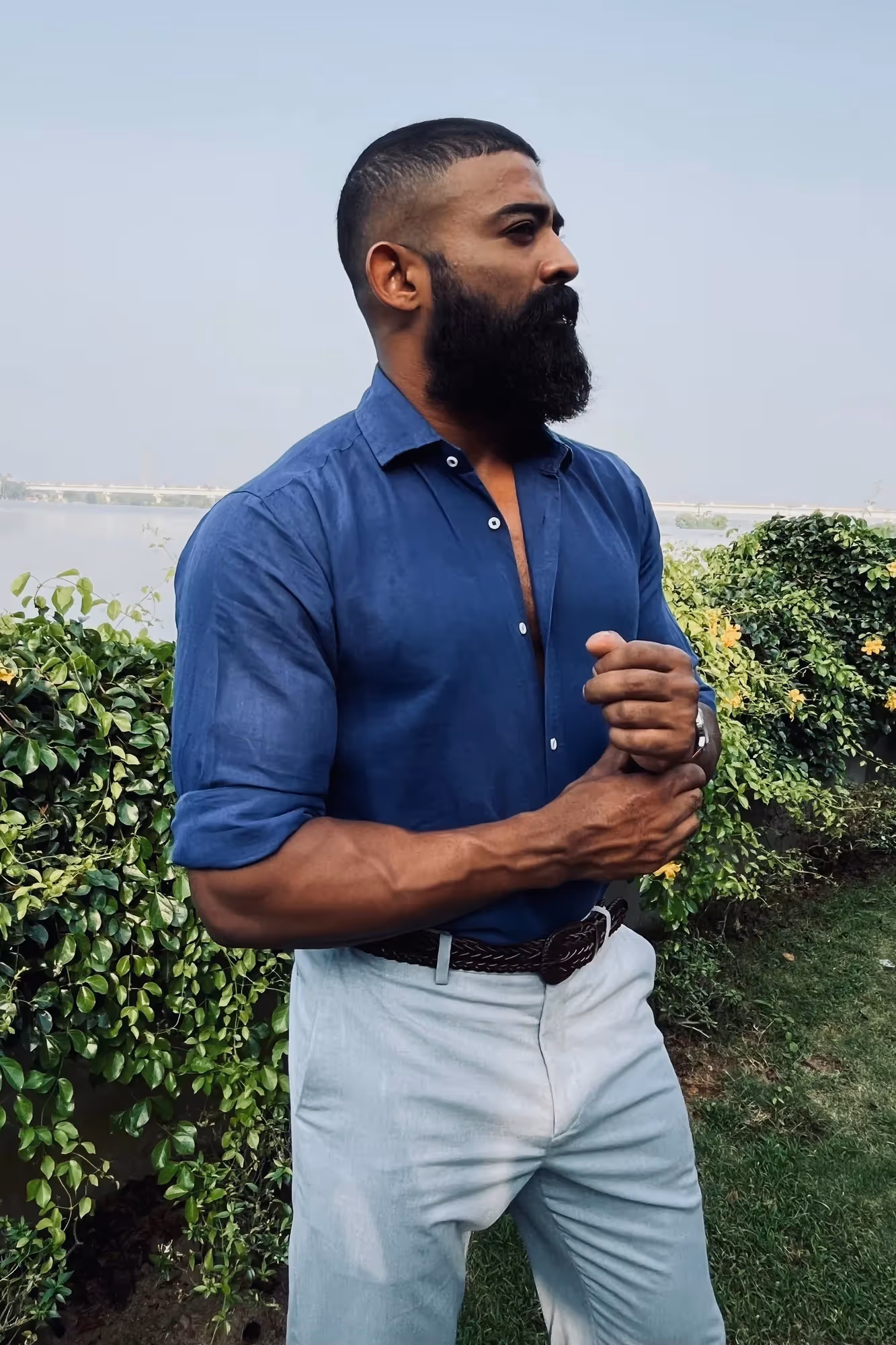 Waghnakh Drown Blue Shirt image 1