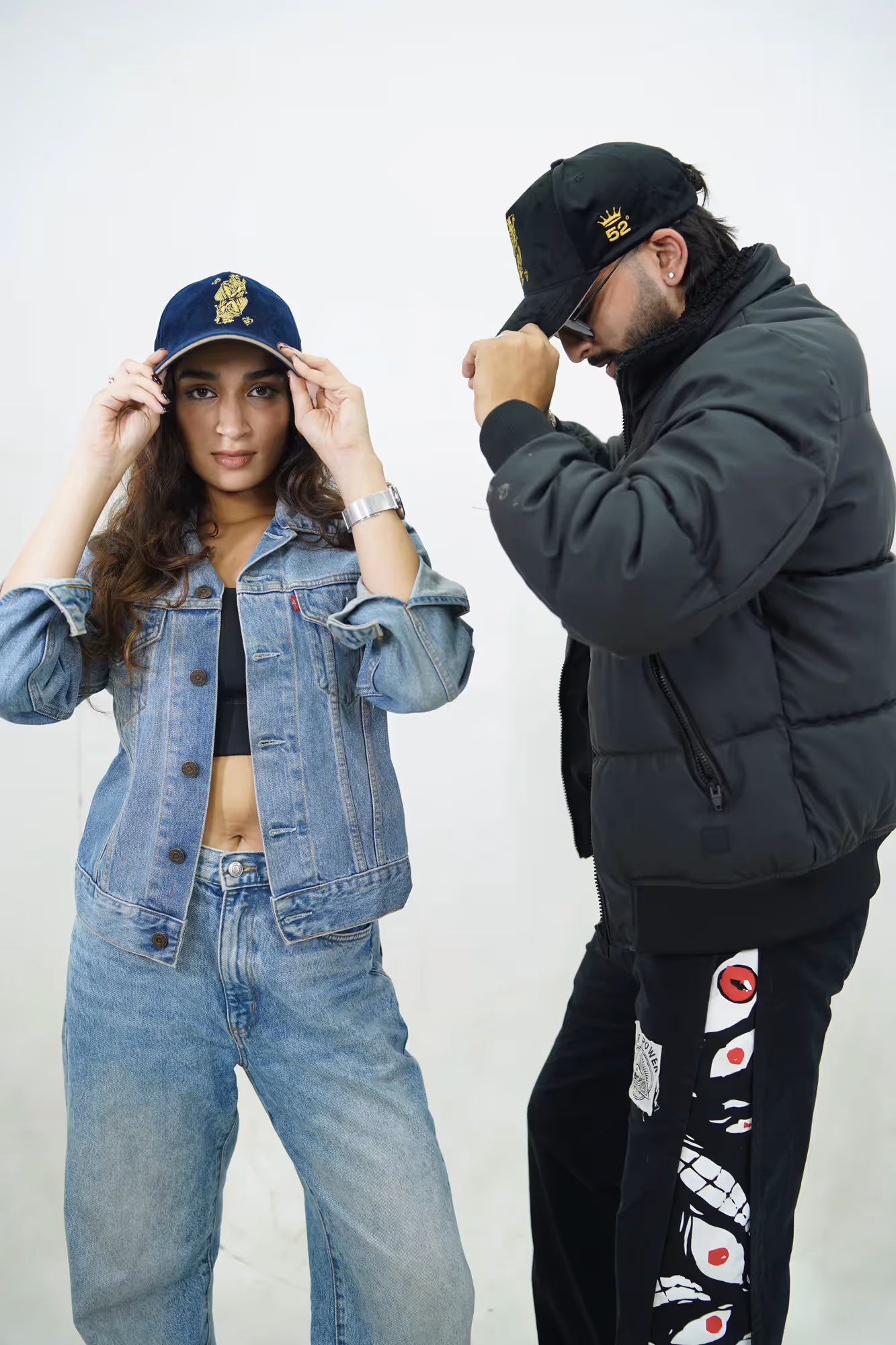 Badshah Black Suede Baseball Cap image 17