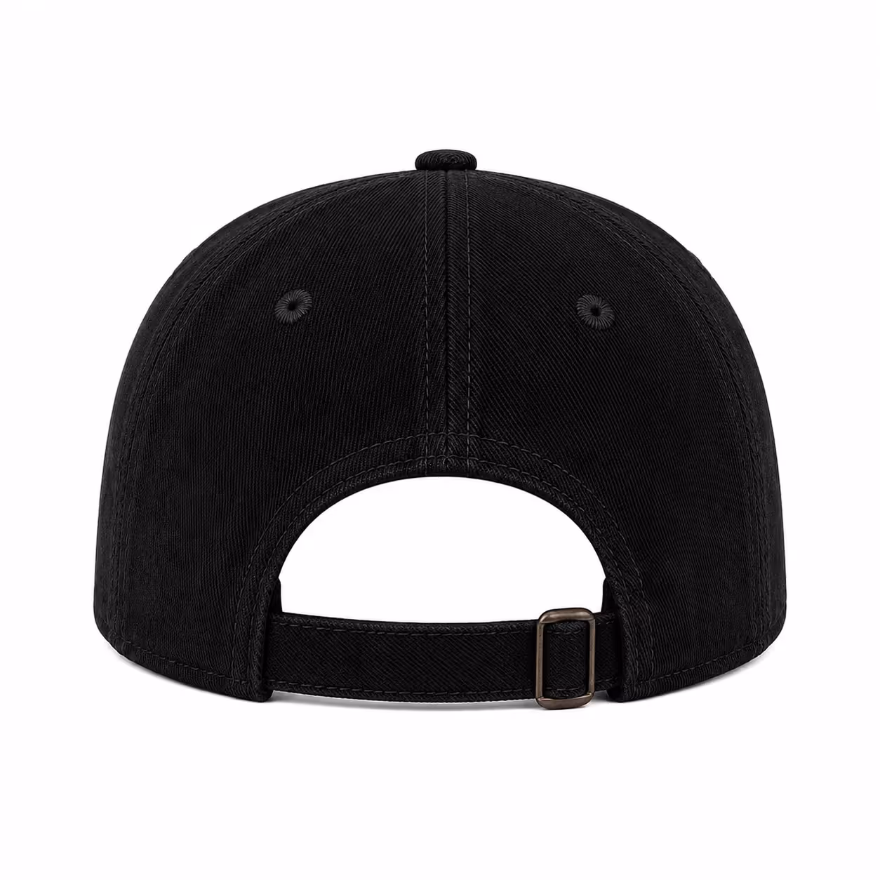 N:OW Black Corduroy Baseball Cap image 5