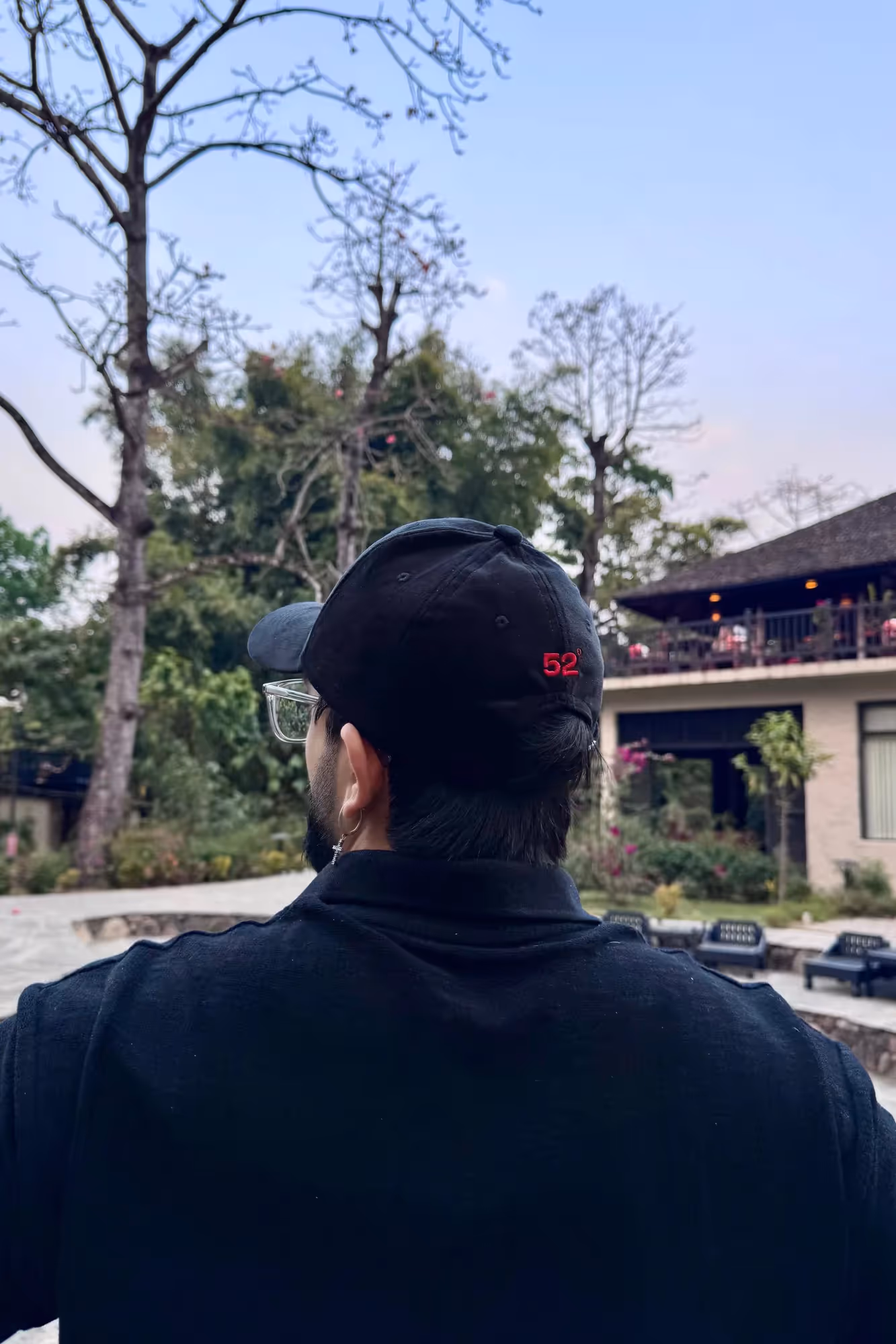 Seek Discomfort Black Suede Baseball Cap image 9