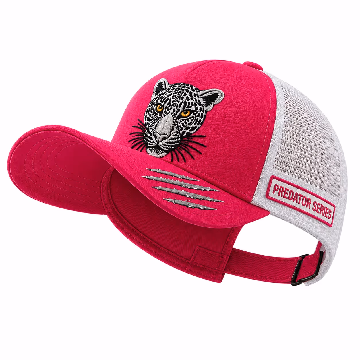 Shyran Dark Pink and White Trucker Cap  image 3
