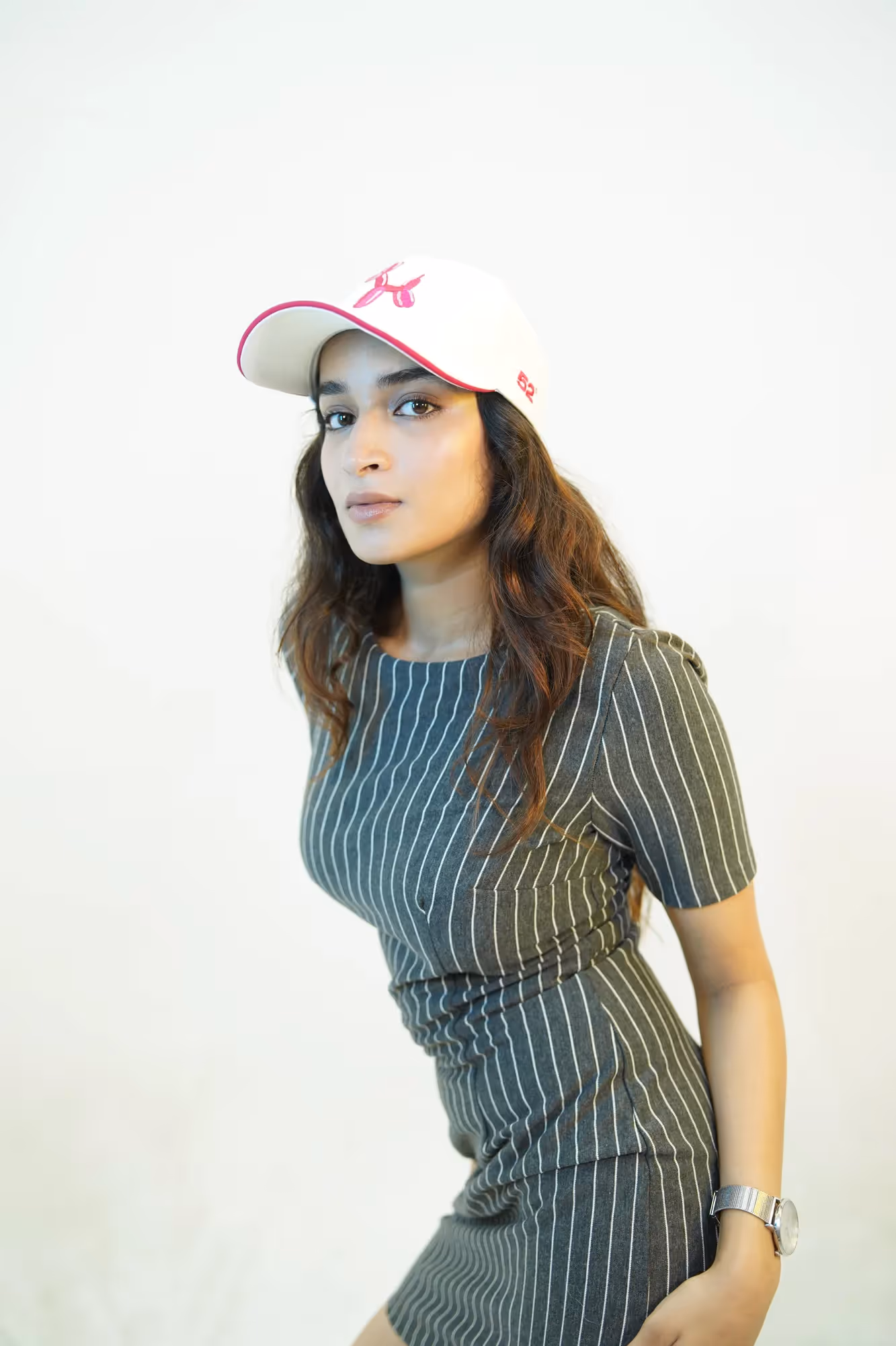 Spookie White Cotton Baseball Cap  image 14
