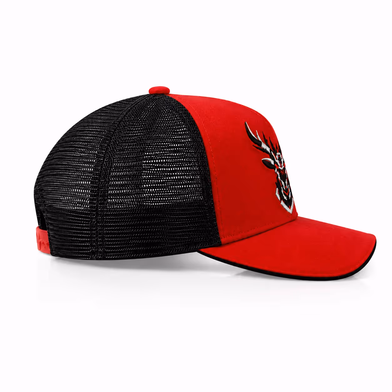 Velvet Reaper Red and Black Trucker Cap image 5