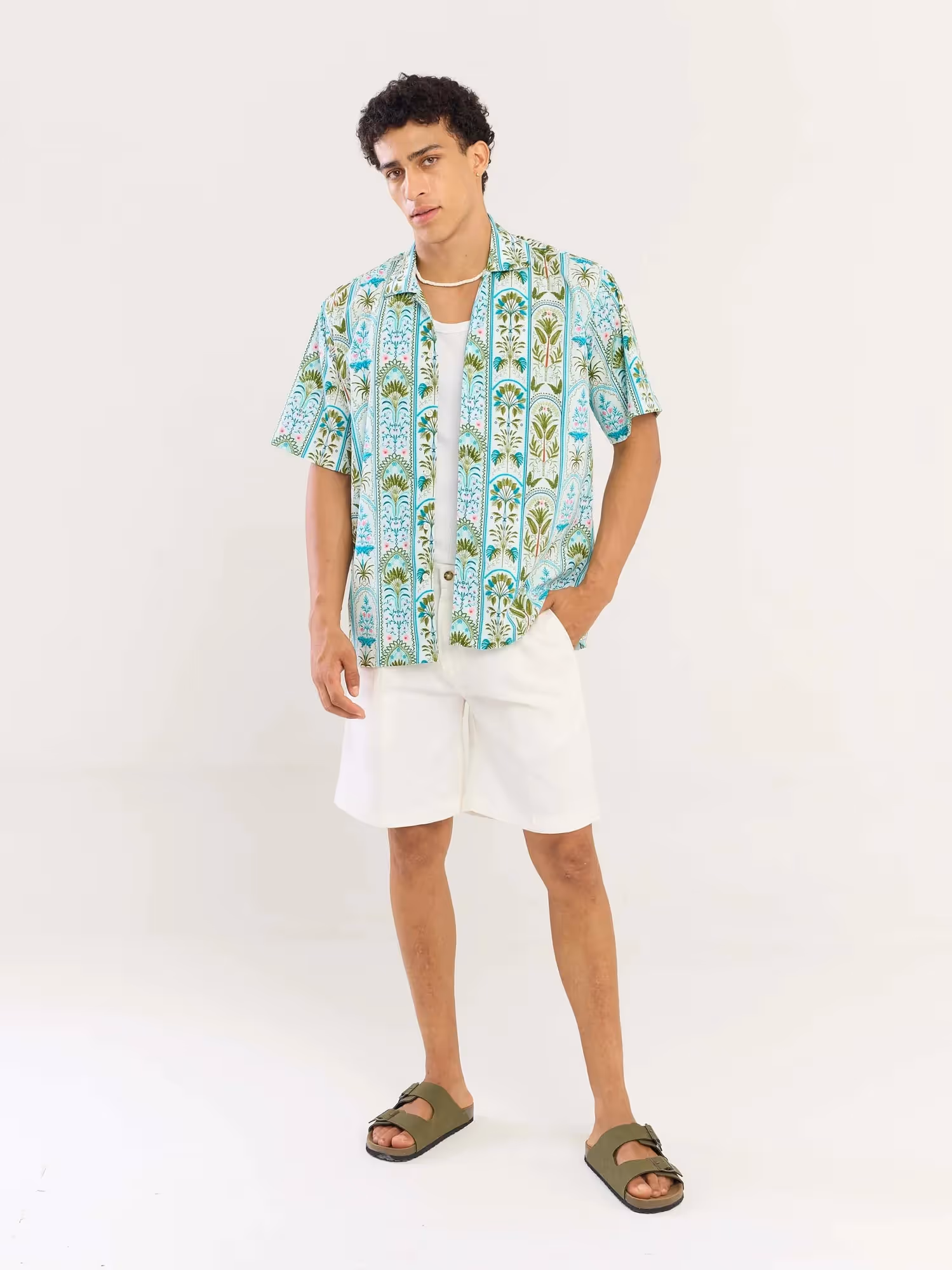 Amalfi Garden Printed Shirt image 1