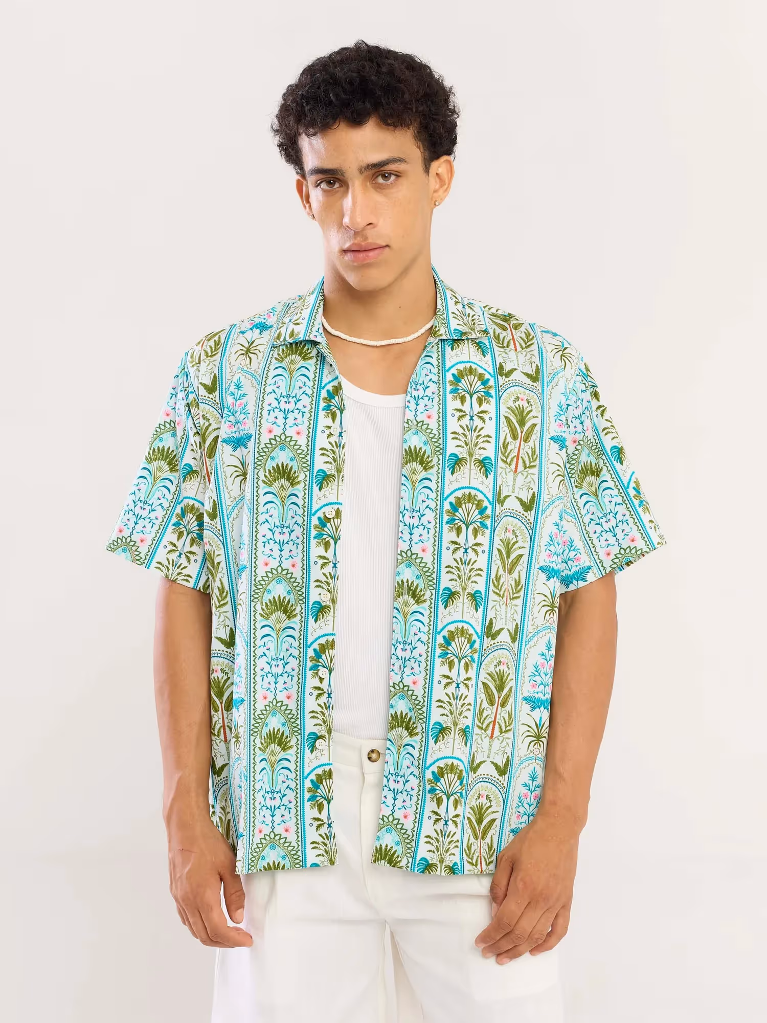 Amalfi Garden Printed Shirt  image 2