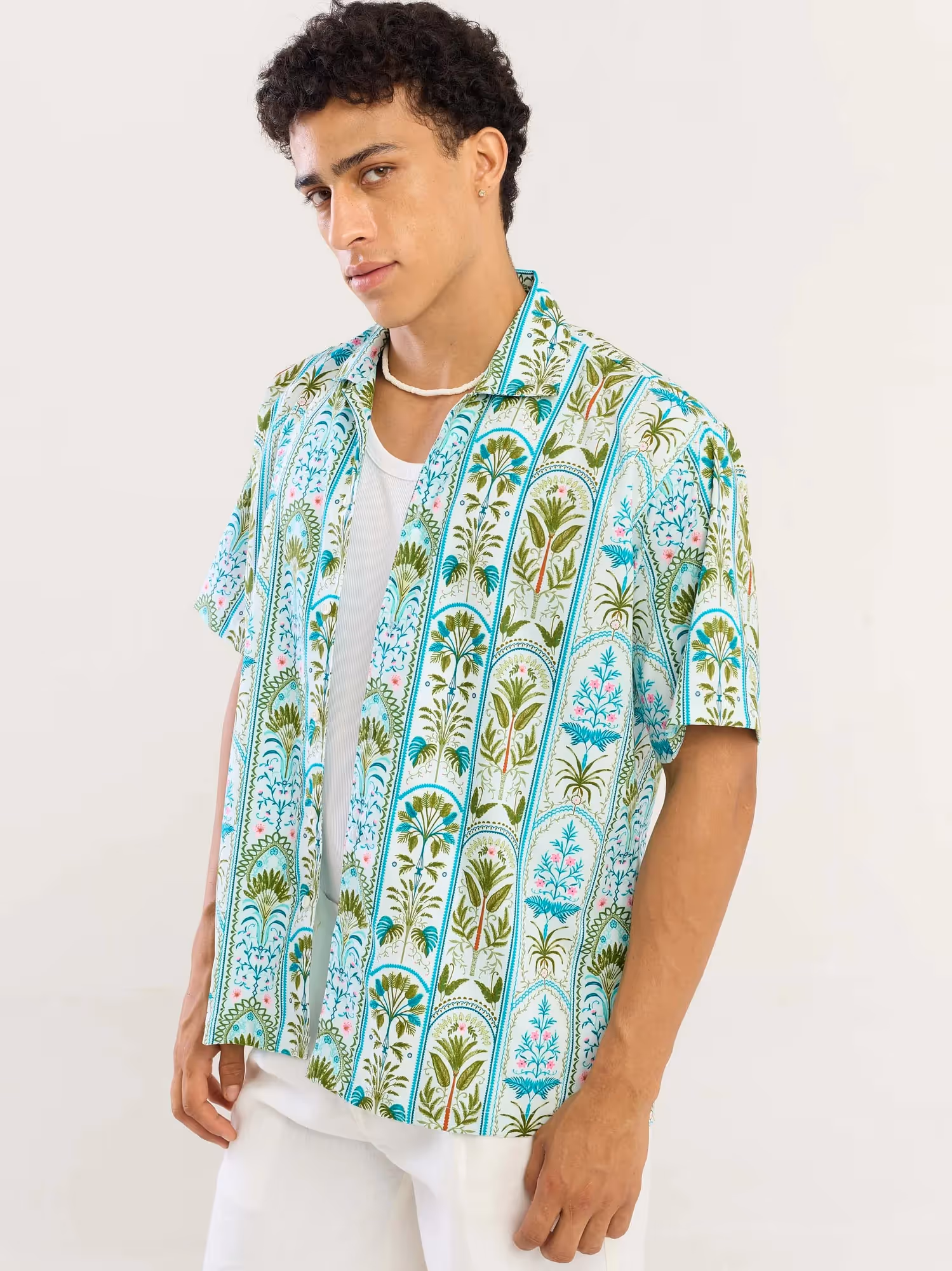 Amalfi Garden Printed Shirt  image 3