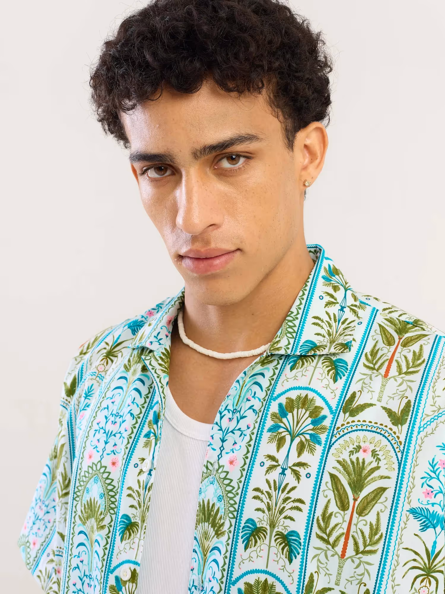Amalfi Garden Printed Shirt  image 5
